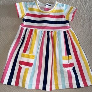 Carter's Multicolor Striped Kids Dress